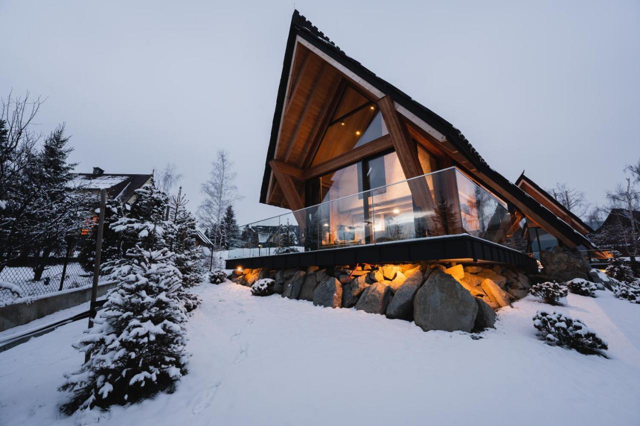 Vip Chalet Zakopane コシチェリスコ エクステリア 写真