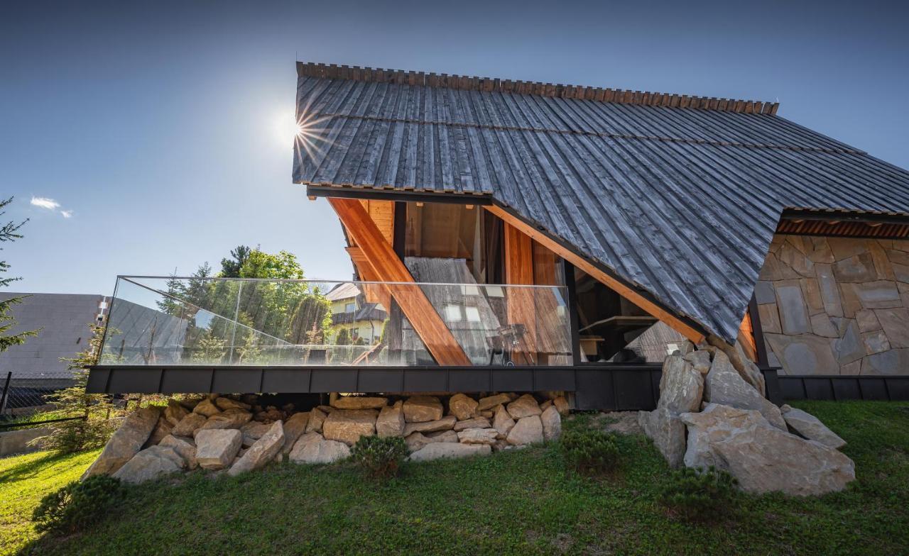 Vip Chalet Zakopane コシチェリスコ エクステリア 写真
