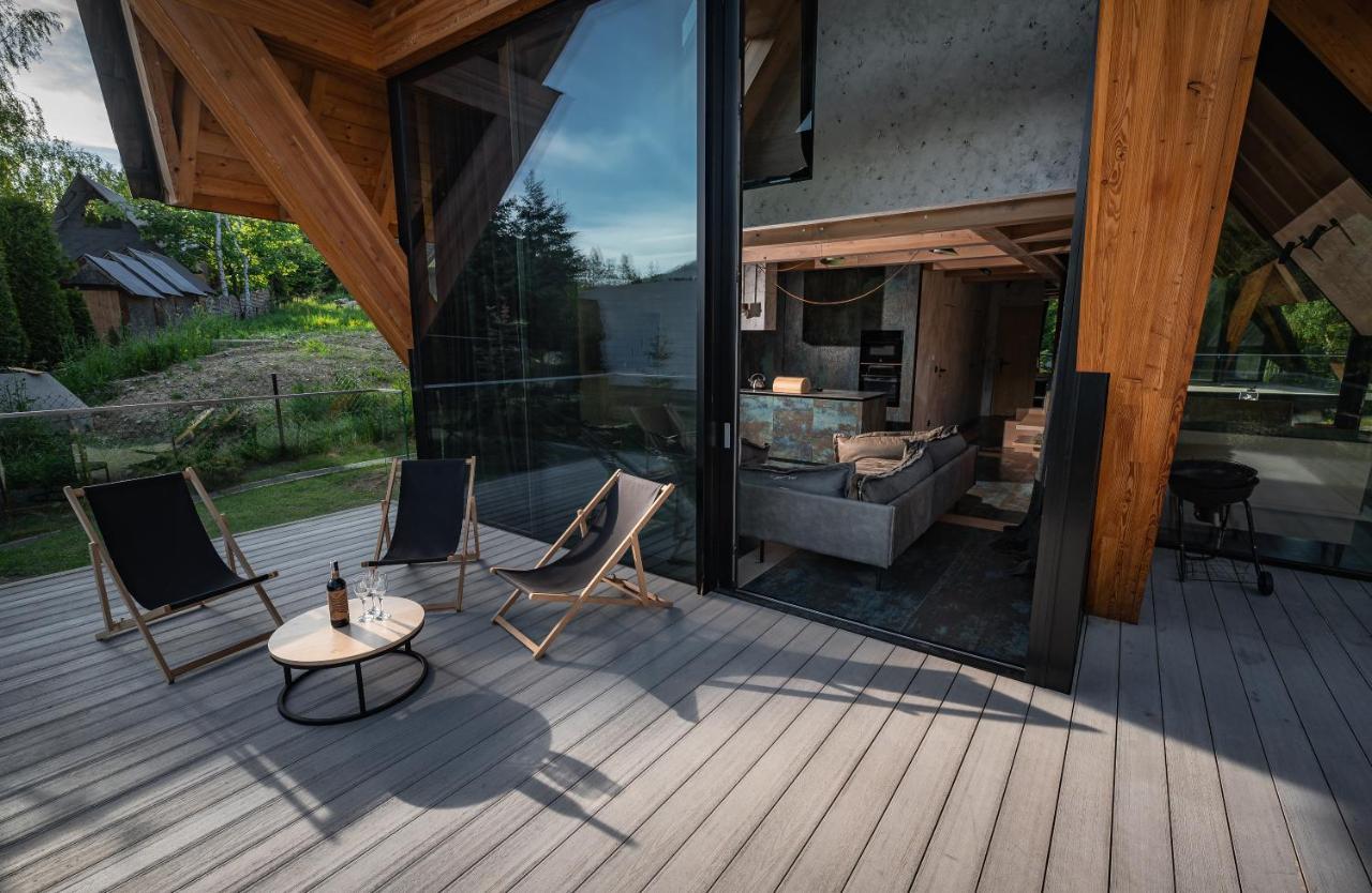 Vip Chalet Zakopane コシチェリスコ エクステリア 写真